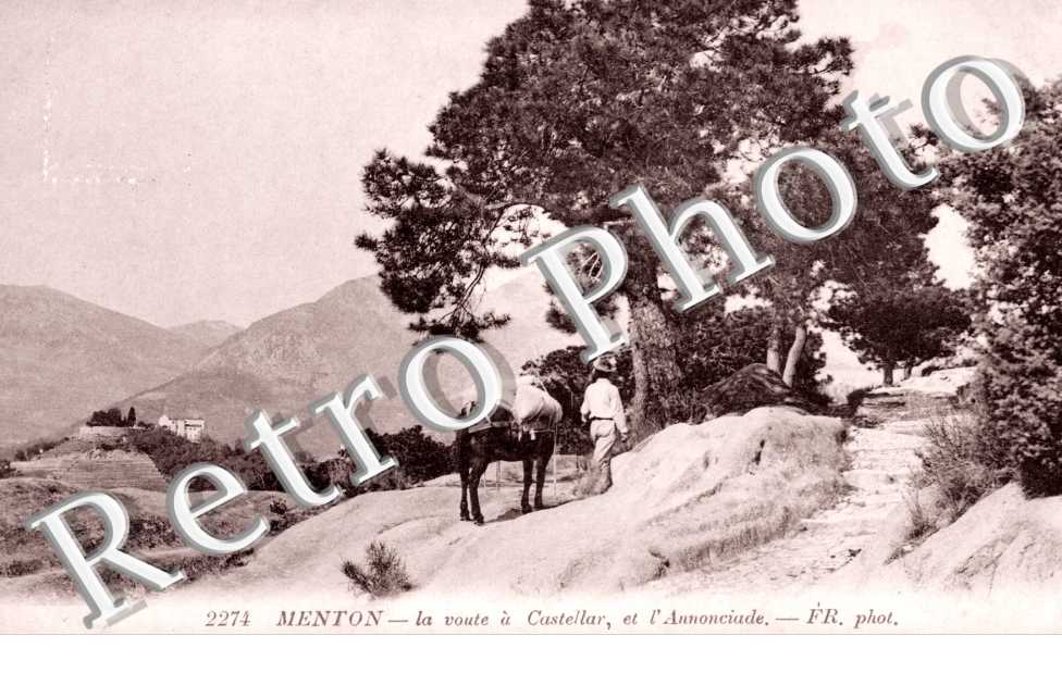 la route a Castellar et l'Annonciade
