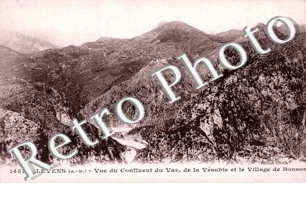 Vue du Confluent du Var