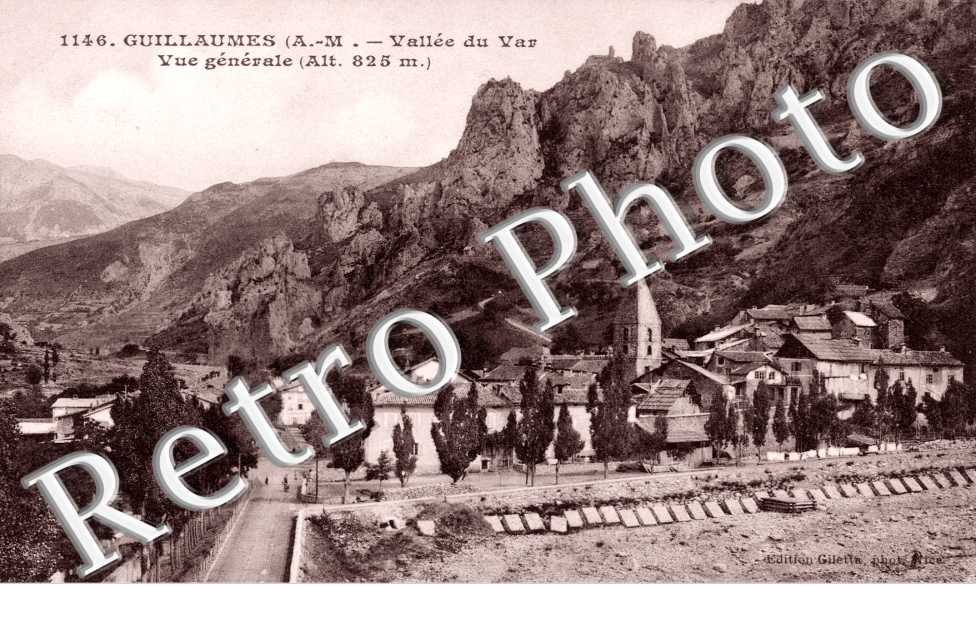 Vallee du Var - Vue generale