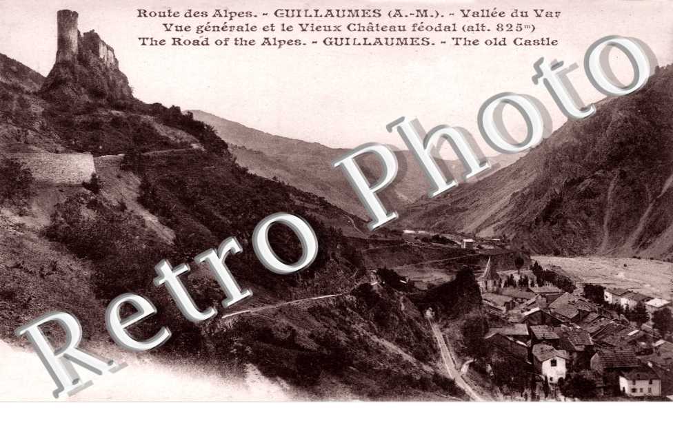 vue generale et le Vieux Chateau Feodal