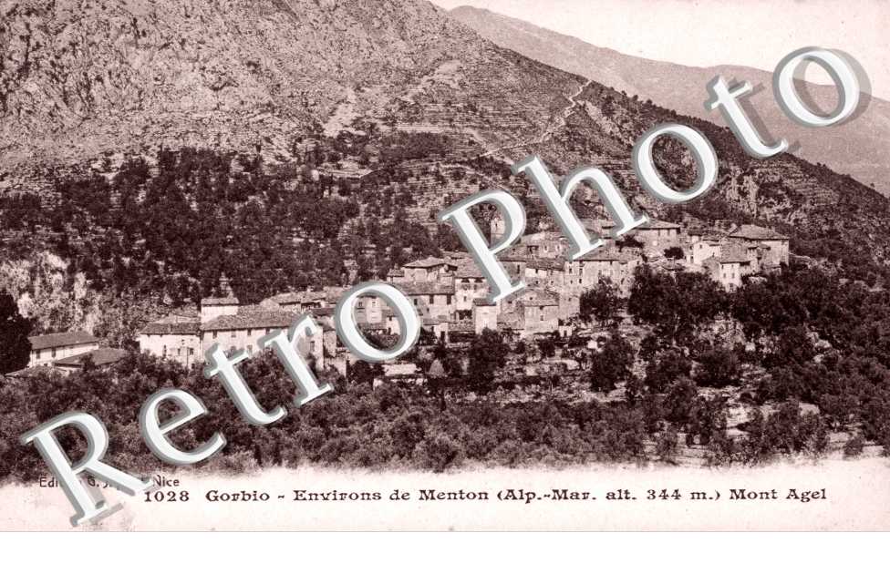 Vue generale, Mont Agel