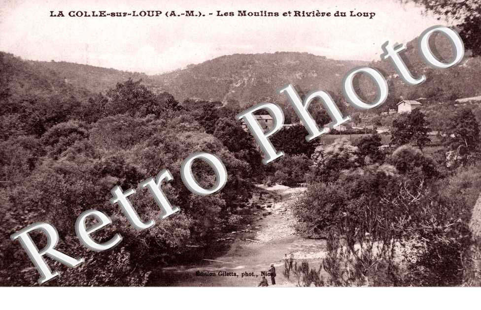 Les moulins et riviere du Loup