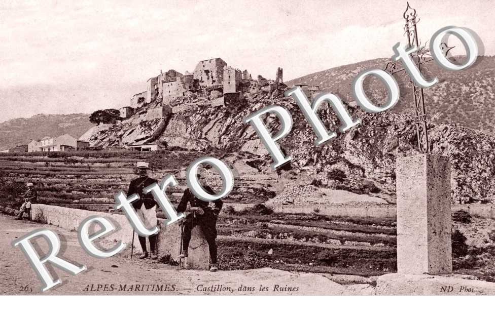 Dans les ruines
