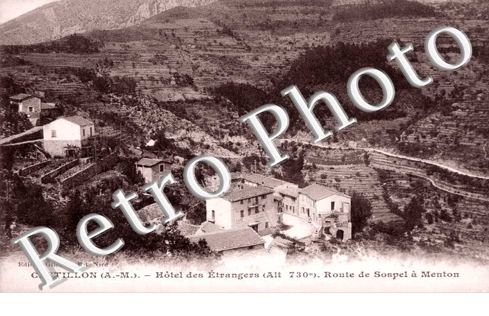 Hotel des etrangers - route de Sospel a Menton