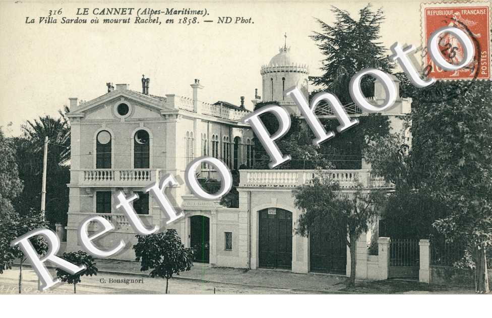 La Villa Sardou ou mourut Rachel en 1858
