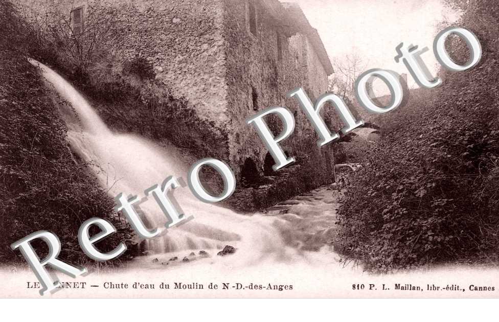 Chute d'eau du Moulin de Notre-Dame des Anges