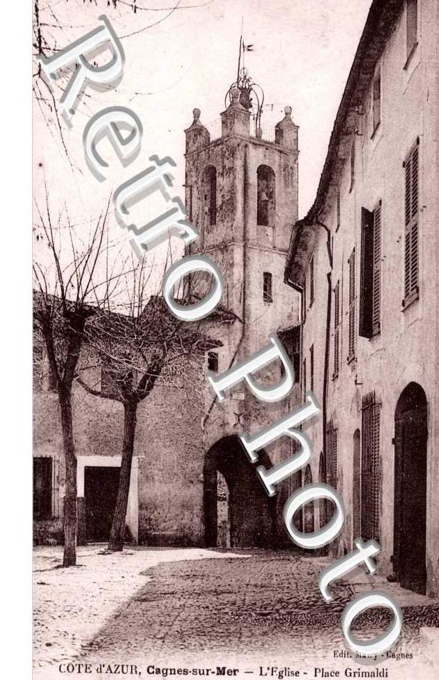 L'Eglise et la Place Grimaldi