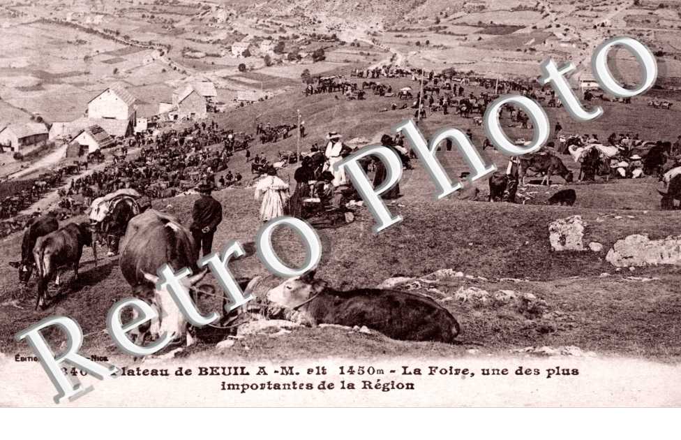 Le Plateau de Beuil, La foire, une des plus importantes de la Region