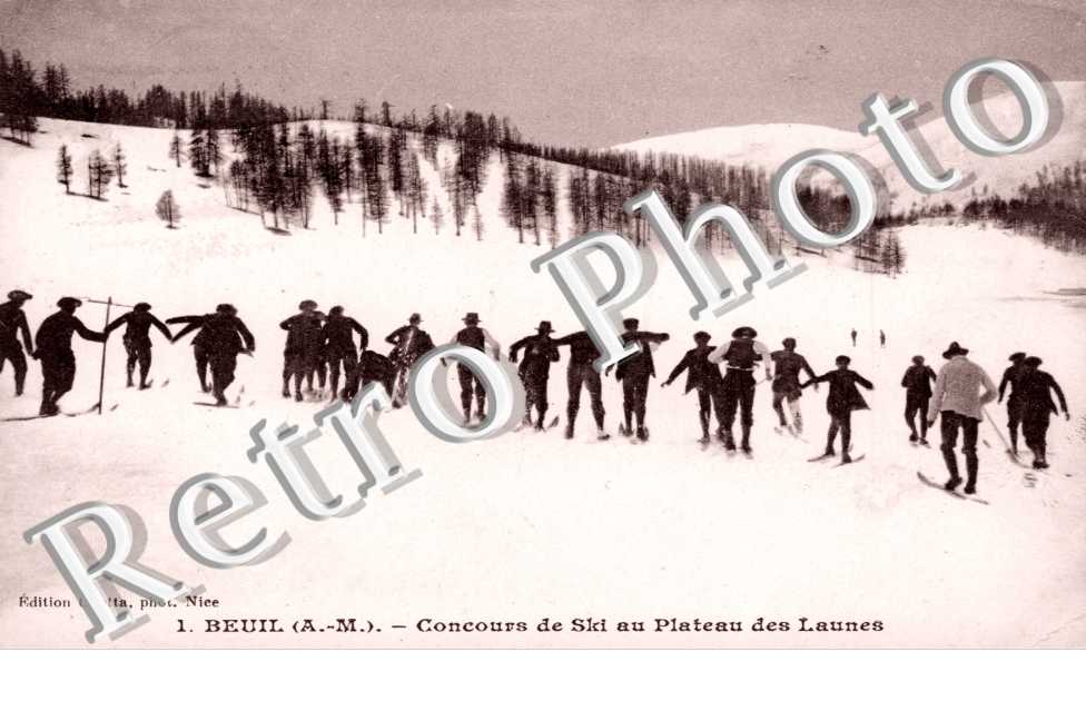 Concours de ski au plateau des Launes - SPORT D'HIVER