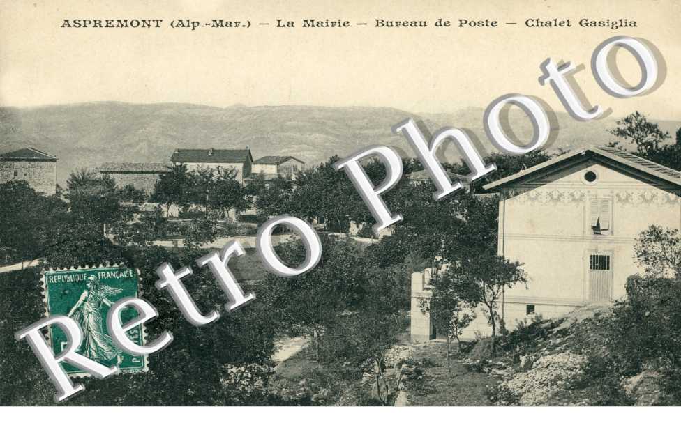 La mairie - bureau de poste - chalet Gasiglia