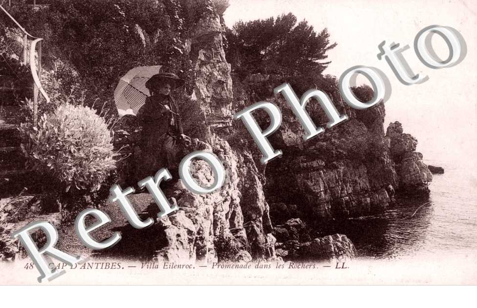 Villa Eilenroc - promenade dans les roches