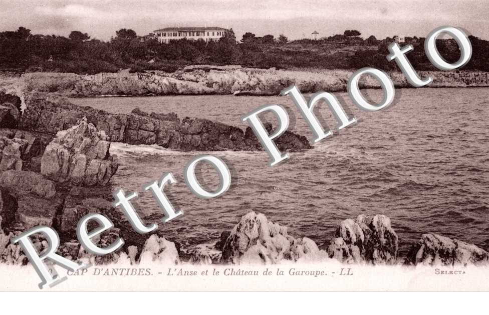 L'Anse et le Chateau de la Garoupe