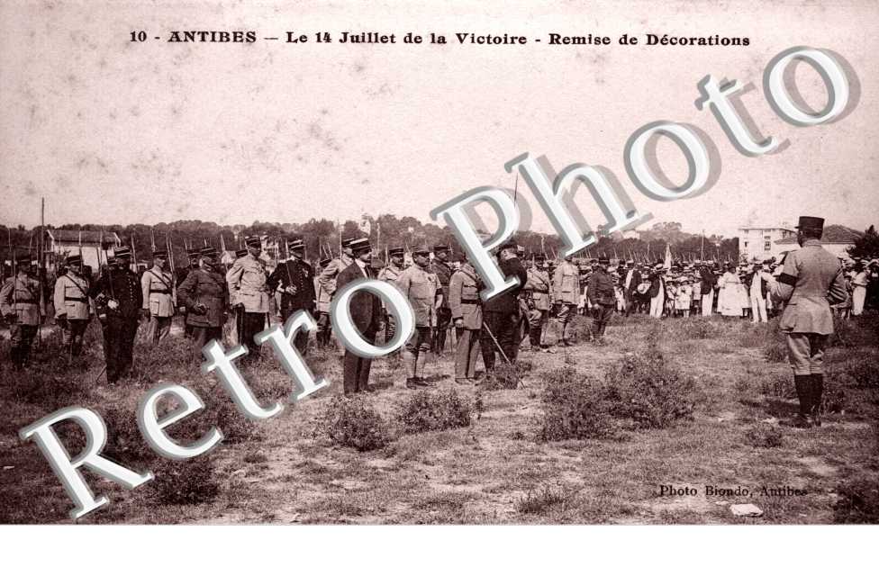 Le 14 juillet de la Victoire - remise de decorations