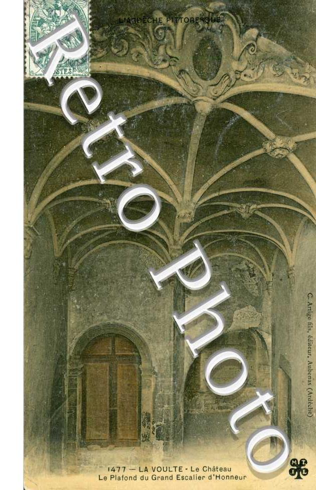 Plafond du Grand Escalier d'Honneur au Chateau