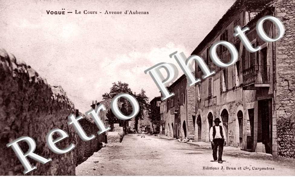 Le cours - avenue d'Aubenas