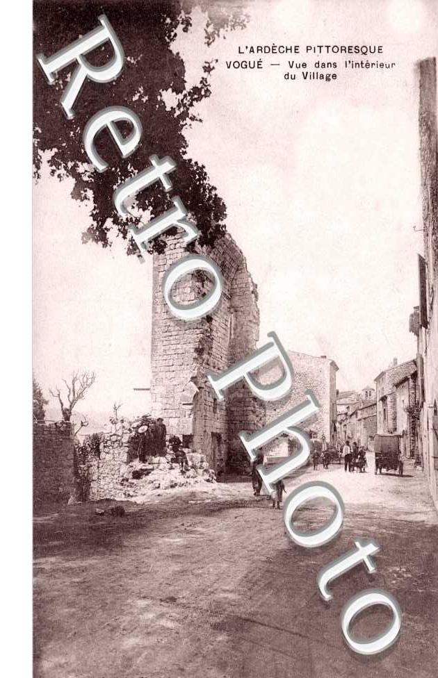 Vue interieure du Village