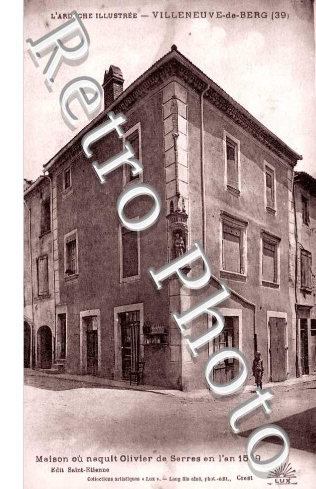 maison ou naquit Olivier de Serres