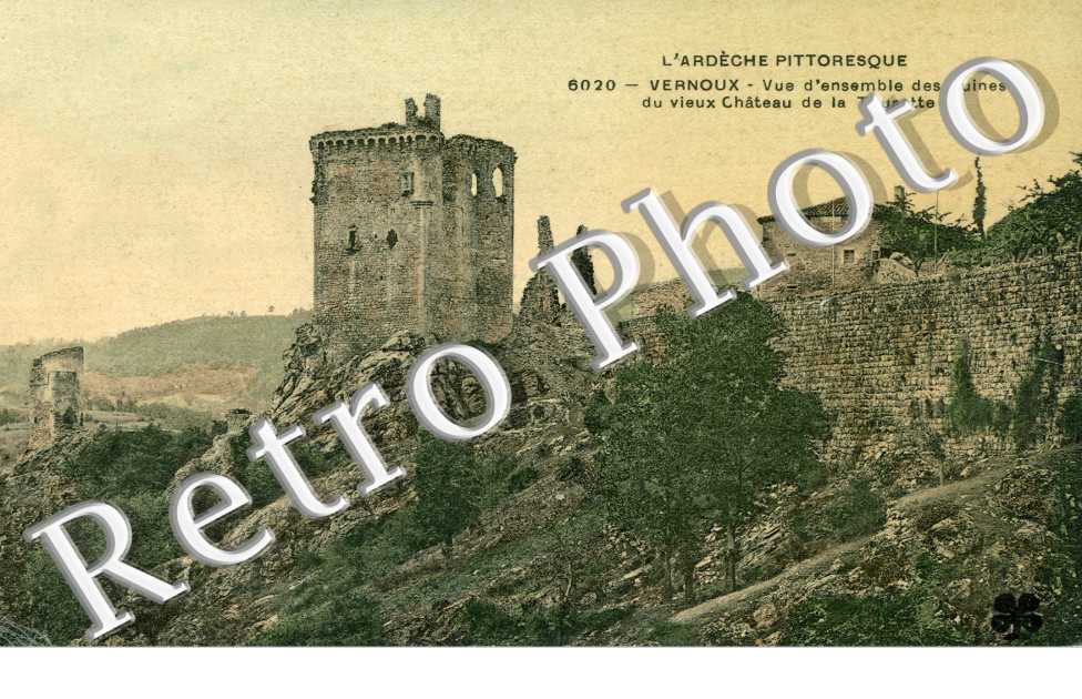 Ruines du vieux Chateau de la Tourette