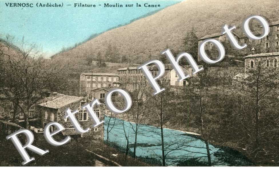 Filature, Moulin sur la Cance