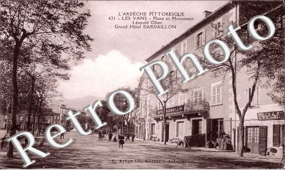 Place et Monument Leopold Ollier, Grand Hotel Dardaillon