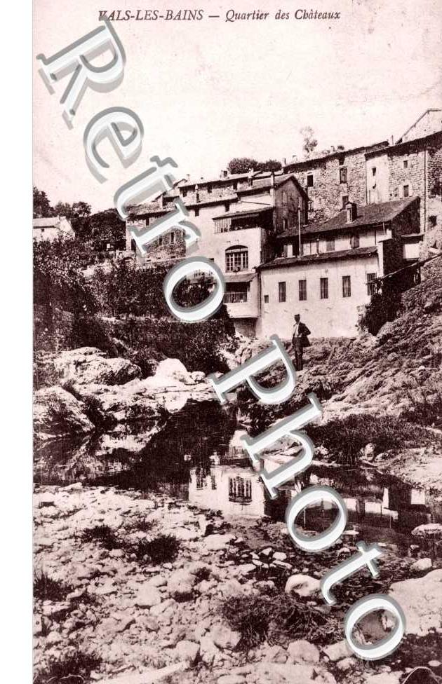 Vals-les-Bains, Quartier des Chateaux