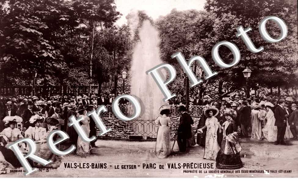 Le Geyser, Parc de Vals Precieuse