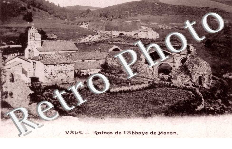 Ruines de l'Abbaye de Mazan