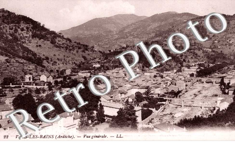 Vals-les-Bains, Vue Generale
