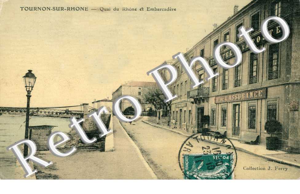 Quai du Rhone et Embarcadere