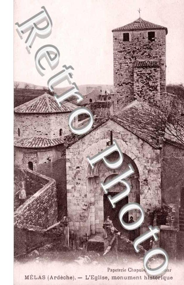 Melas  L'eglise, monument historique