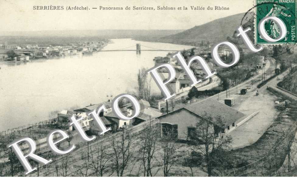 Panorama, Sablons et la Vallee du Rhone