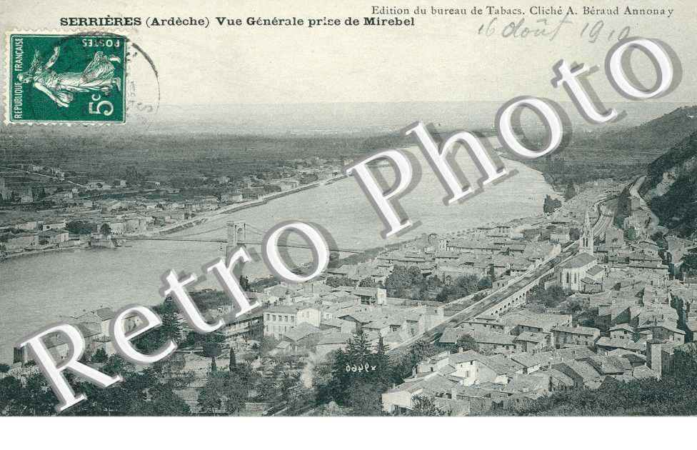 Vue generale prise de Mirebel