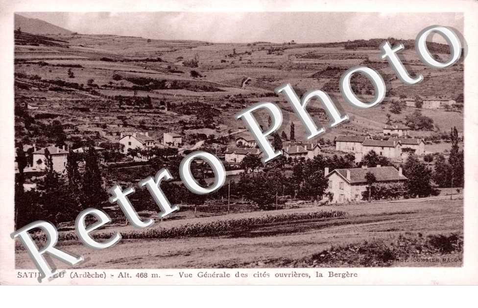 Vue generale des cites ouvrieres, la Bergere