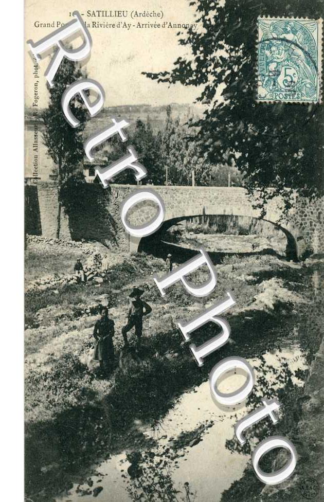 Grand Pont sur la Riviere d'Ay