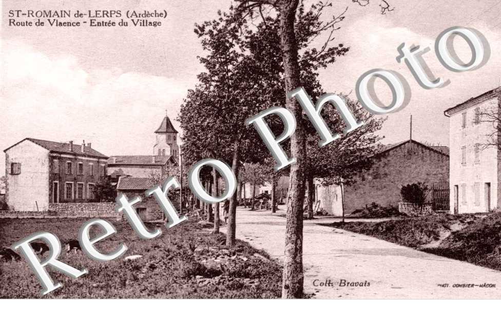 Route de Vlaence, Entree du Village