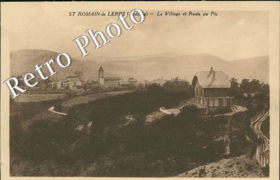 Village et Route du Pic