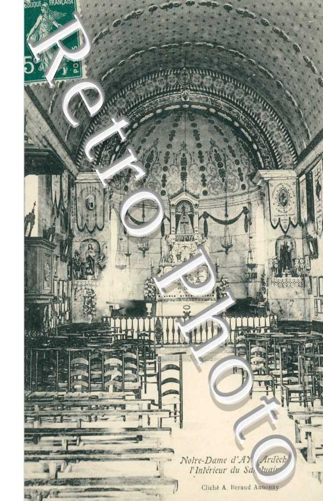 Notre Dame d'Ay, Interieur du Sanctuaire