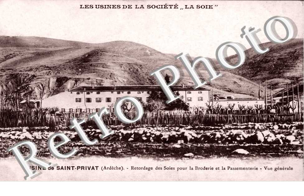 Usines de la Societe, La Soie