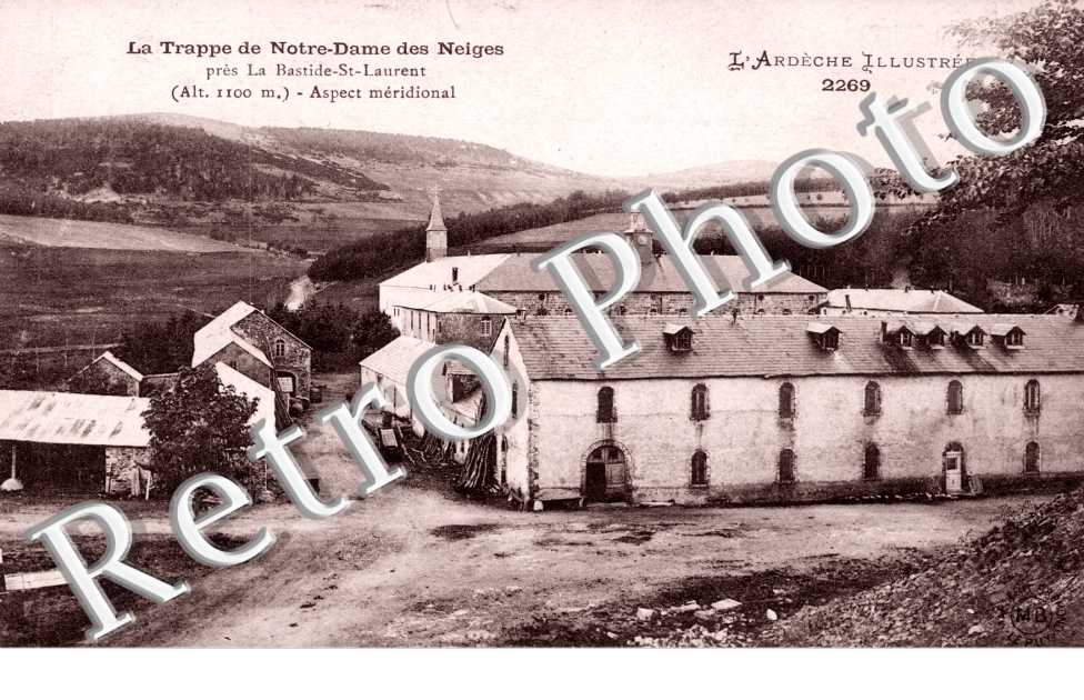 la Trappe de Notre Dame des Neiges - aspect meridional