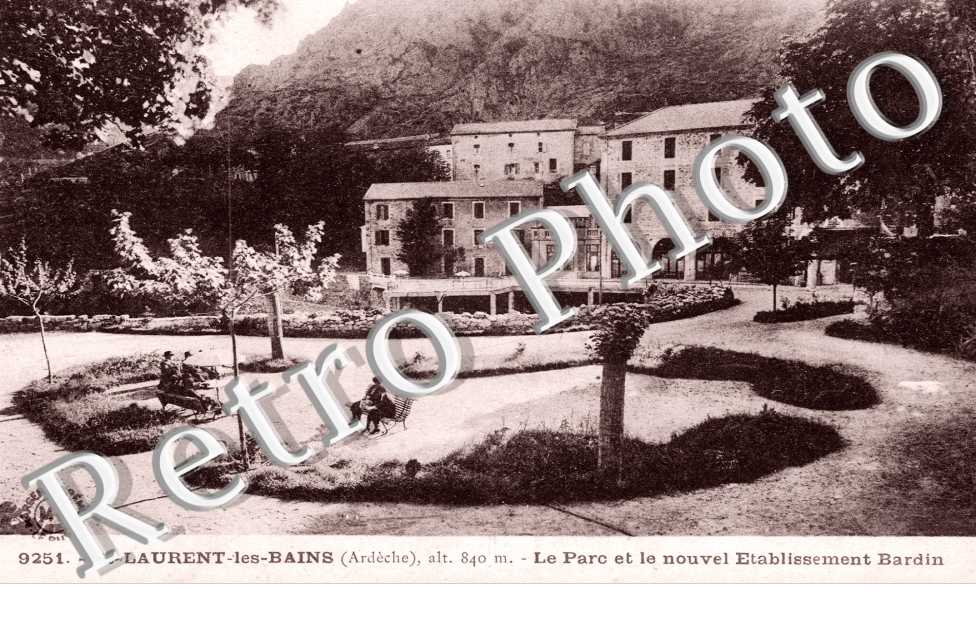 Le Parc et le Nouvel Etablissement Bardin