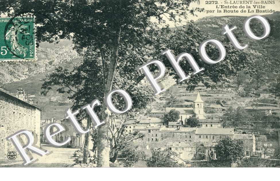 Entree de la Ville par la Route de la Bastide