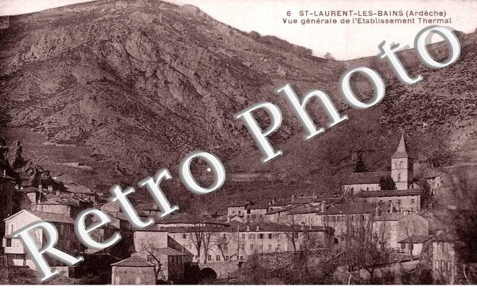 Vue generale de l'Etablissement thermal