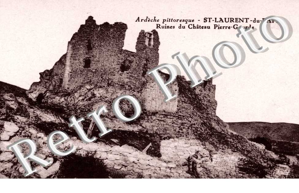 Ruines du chateau Pierre-Gourde