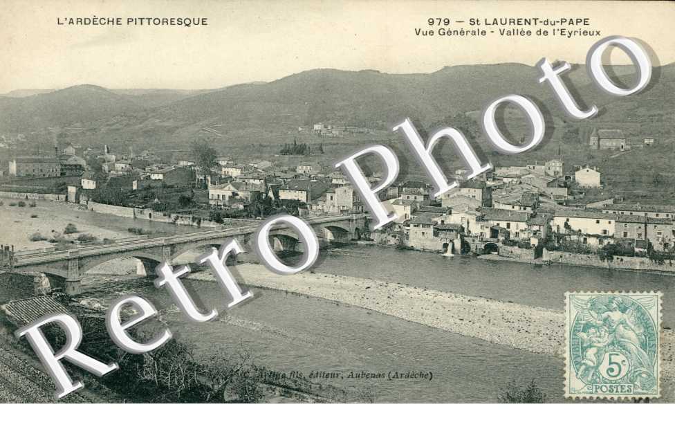 Vue generale Vallee de l'Eyrieux