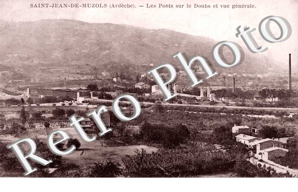 Les ponts sur le Doubs et vue generale