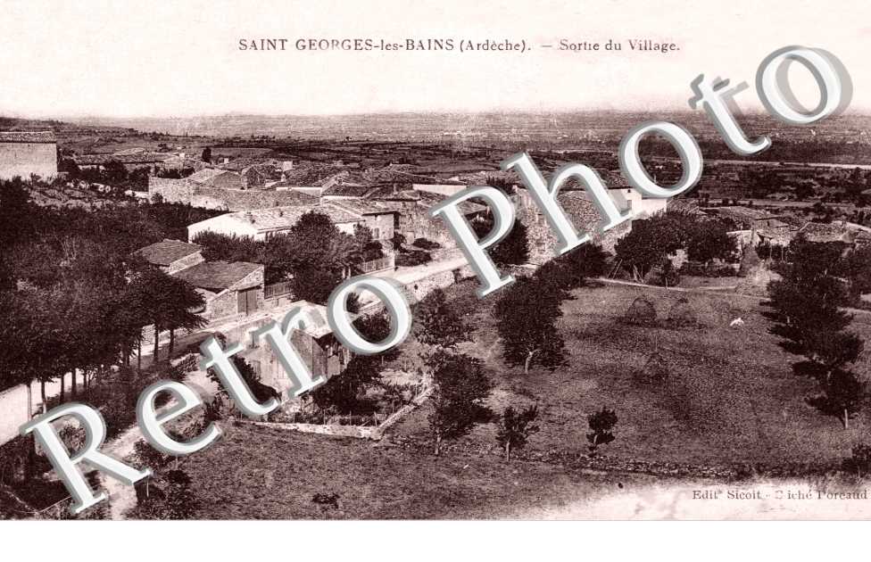 Sortie du village