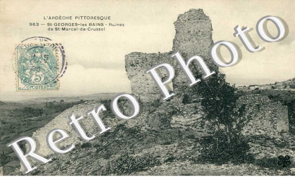 Ruines de st-Marcel de Crussol