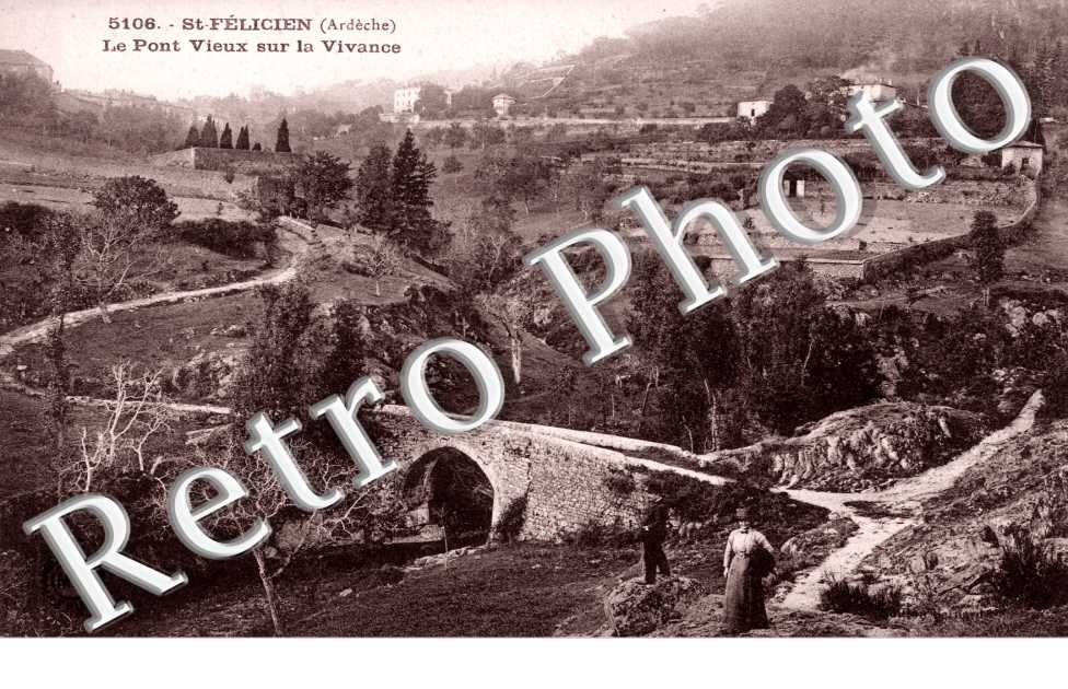 Le pont Vieux sur la Vivance