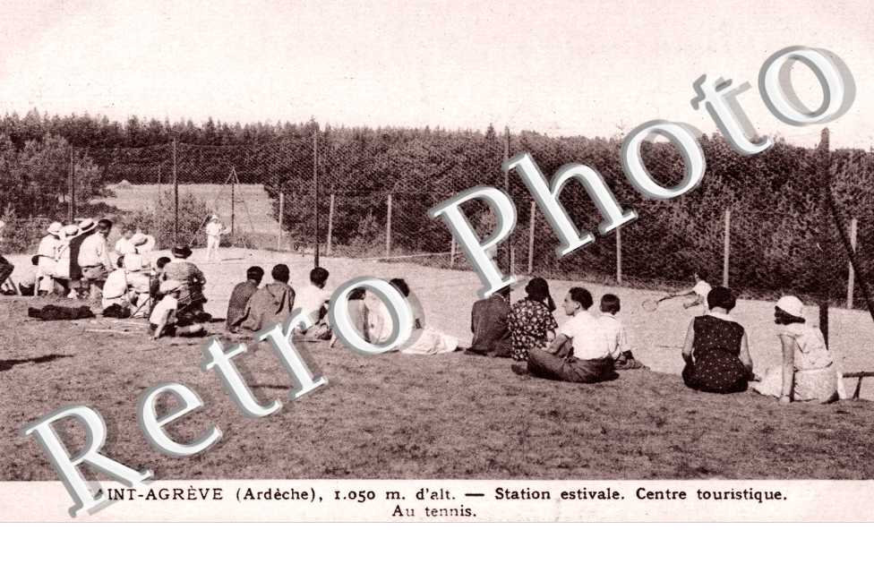 Saint-Agreve, Station Estivale, Centre Touristique, Au Tennis