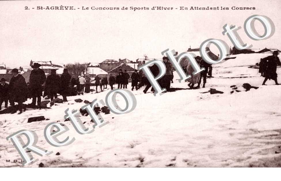 Concours des sports d'hiver - en attendant les courses